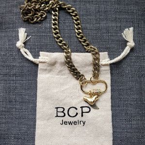 BCP Jewelry Mini Sharks Tooth Choker